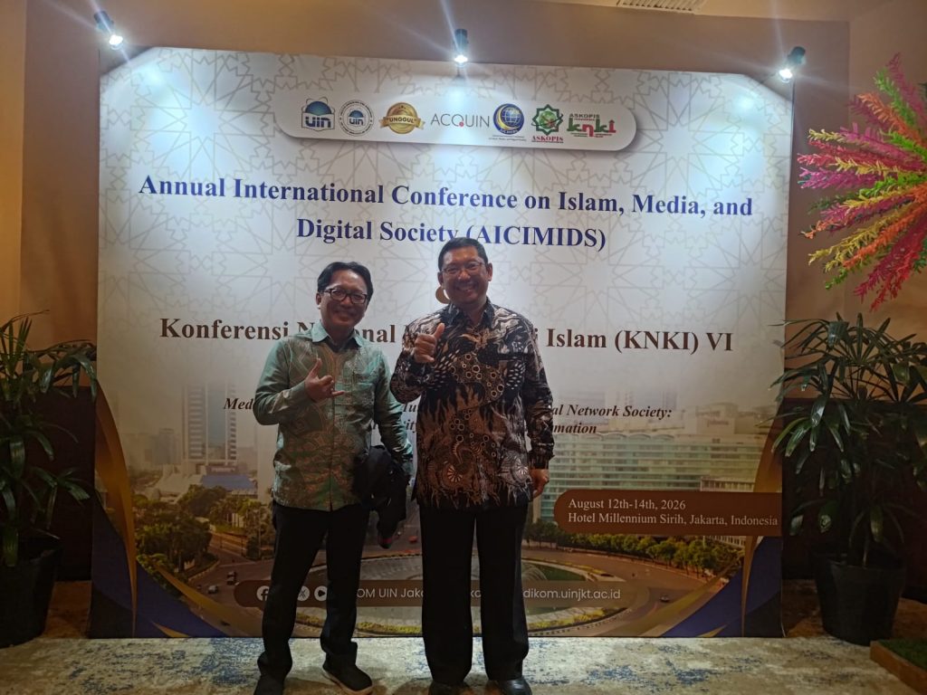 Kaprodi KPI UNKAFA bersama Ketua Dewan Eksekutif LAMSPAK